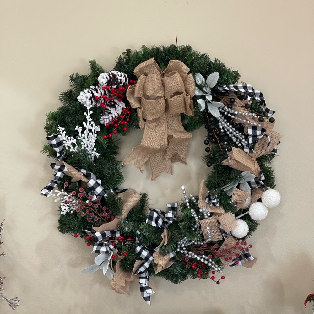 CHRISTMAS WREATH!!!!!